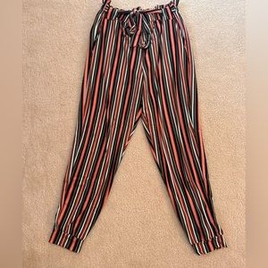 Colorful Striped joggers